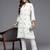 women printed regular kurta with trousers