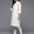 women printed regular kurta with trousers