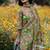women floral printed regular kurta with salwar & with dupatta