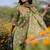 women floral printed regular kurta with salwar & with dupatta