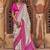 Off white zari silk blend designer patola saree