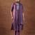 floral embroidered straight gotta patti kurta with trousers & dupatta