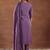 floral embroidered straight gotta patti kurta with trousers & dupatta