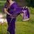Purple ethnic motifs zari designer saree