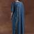 floral embroidered straight sequinned kurta with trousers & dupatta