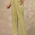 women ethnic motifs printed regular thread work kurta with trousers & with dupatta