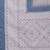 chevron embroidered regular thread work kurta with palazzos & dupatta