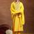 ethnic motifs embroidered sequinned straight kurta with trouser & dupatta