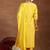 ethnic motifs embroidered sequinned straight kurta with trouser & dupatta