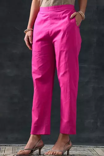 women ethnic motifs printed regular kurta with trousers & with dupatta