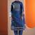 women floral embroidered regular thread work kurta with trousers & with dupatta