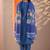 women floral embroidered regular thread work kurta with trousers & with dupatta