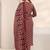women ethnic motifs printed regular thread work kurta with trousers & with dupatta
