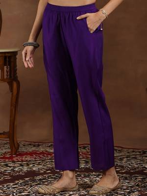 floral yoke design sequinned straight kurta with trouser & dupatta 7