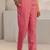 women ethnic motifs printed regular thread work kurta with trousers & with dupatta