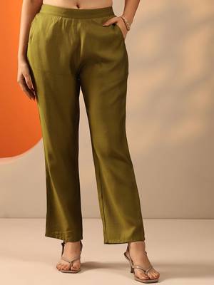 floral yoke design thread work straight kurta with trouser and dupatta 7
