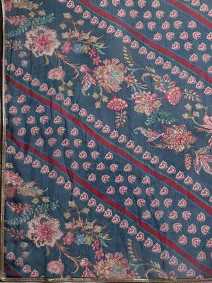 floral printed regular sequinned kurti with dhoti pant & dupatta 3