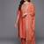 women floral embroidered kurta with trousers & with dupatta kurta sets