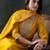 women floral yoke design sequinned kurta with trousers & with dupatta