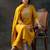 women floral yoke design sequinned kurta with trousers & with dupatta