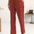 women ethnic motifs printed regular cotton blend kurta with trousers & with dupatta