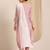 floral yoke design thread work chanderi silk kurta with trousers & with dupatta