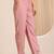 floral yoke design thread work chanderi silk kurta with trousers & with dupatta