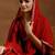 women ethnic motifs embroidered empire mirror work kurta with trousers & with dupatta