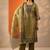 women embroidered regular thread work kurta with trousers & with dupatta