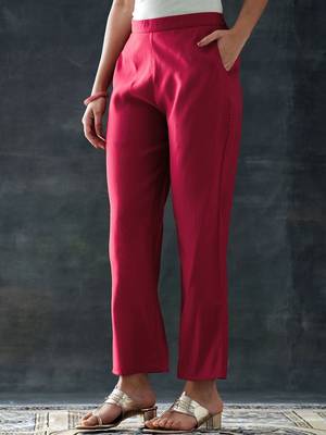 floral printed v-neck straight kurta with trousers & dupatta 7