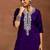 floral embroidered kurta with trouser & dupatta