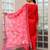 yoke design thread work straight kurta with trousers & dupatta