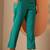 women ethnic motifs embroidered regular thread work kurta with trousers