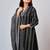 women printed regular cotton blend kurta with palazzos & with dupatta