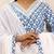 women floral printed kurta with trousers & with dupatta