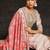 beige ethnic motifs printed sequinned straight kurta with palazzos & dupatta