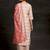 beige ethnic motifs printed sequinned straight kurta with palazzos & dupatta
