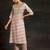 beige ethnic motifs printed sequinned straight kurta with palazzos & dupatta