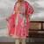 floral printed regular thread work straight kurta with trousers with dupatta