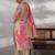 floral printed regular thread work straight kurta with trousers with dupatta