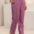 women ethnic motifs printed regular kurta with trousers & with dupatta