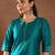 round neck gotta patti straight kurta with trousers & dupatta