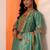 women ethnic motifs printed kurta with trouser & dupatta
