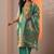 women ethnic motifs printed kurta with trouser & dupatta