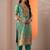 women ethnic motifs printed kurta with trouser & dupatta