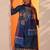 women floral embroidered kurta with trousers & dupatta