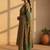 floral printed regular mirror work kurta with salwar & dupatta