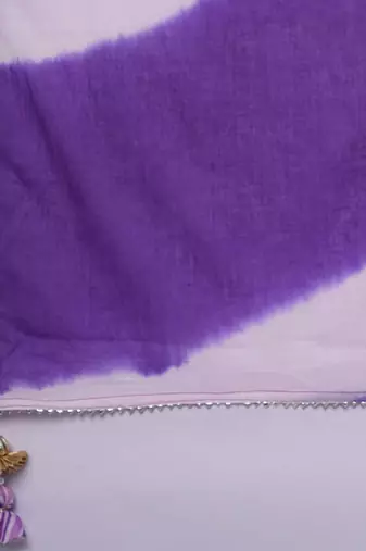floral embroidered regular kurta with trousers & dupatta