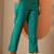 women ethnic motifs embroidered regular thread work kurta with trousers