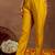 floral yoke design sequnnied straight kurta with trousers & dupatta